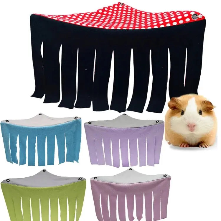 Hamac & Refuge Douillet en Peluche pour Petits Animaux