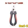 Stainless Steel Pet Nail Clippers with Safety Guard & Built-In File