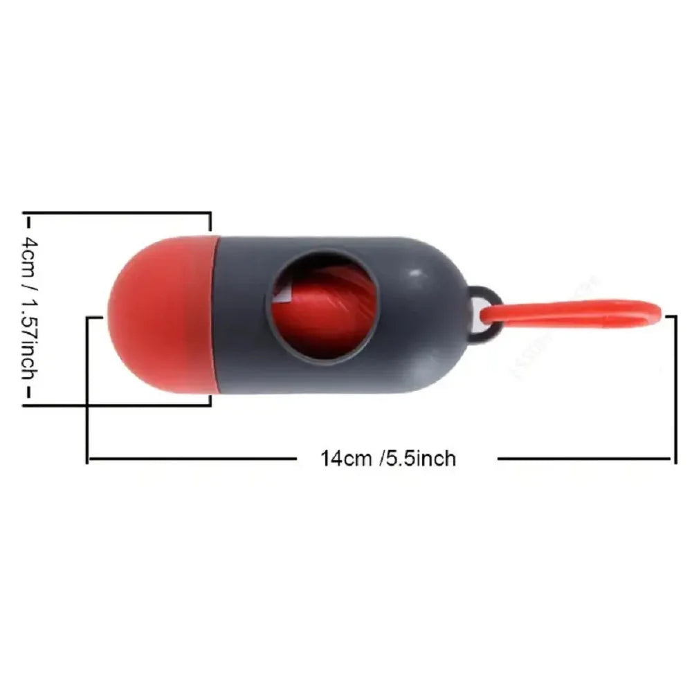 Stroller Hanging Trash Bag Dispenser with Disposal Bags