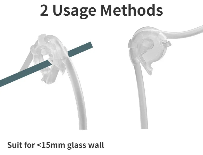 Abrazadera en Forma de U para Mangueras de Acuario para Tubos de 4-6 mm