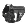 Tactical Dog Harness with MOLLE Pouches and Collar Set