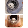 Niche Douillette Rayée pour Animaux
