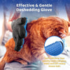 Pet Hair Remover Gloves – Dog & Cat Grooming Brush