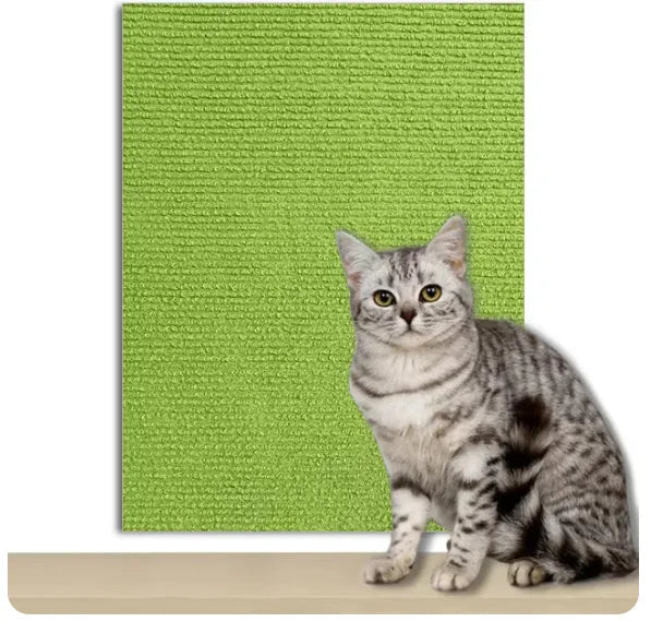 Tapis Anti-Dérapant pour Griffoir de Chat - Protection Meubles