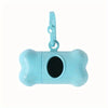 Bone-Shaped Pet Waste Bag Dispenser with Clip