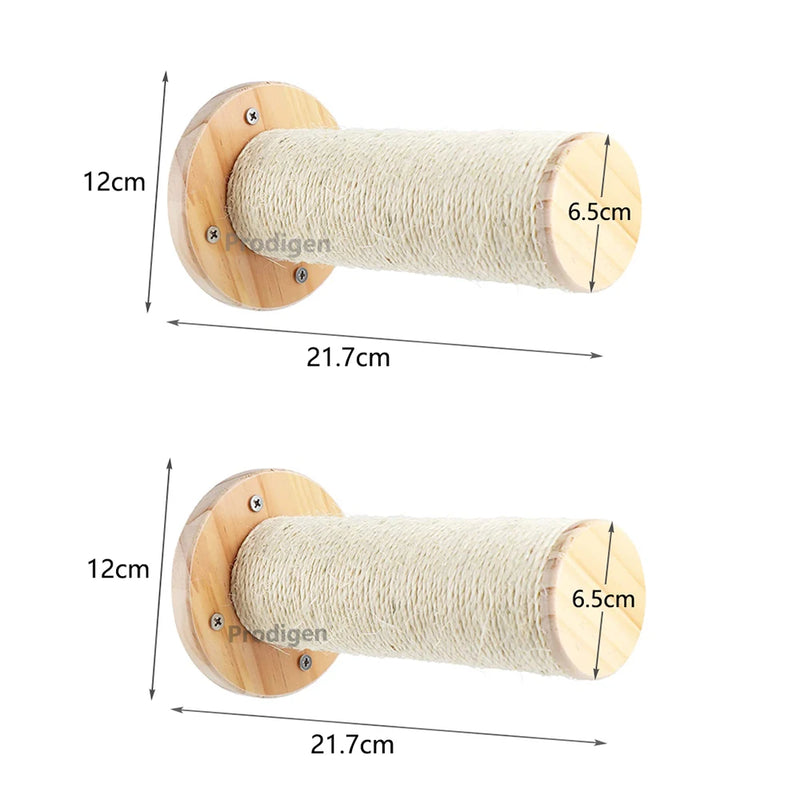Étagère Murale pour Chats avec Griffoir