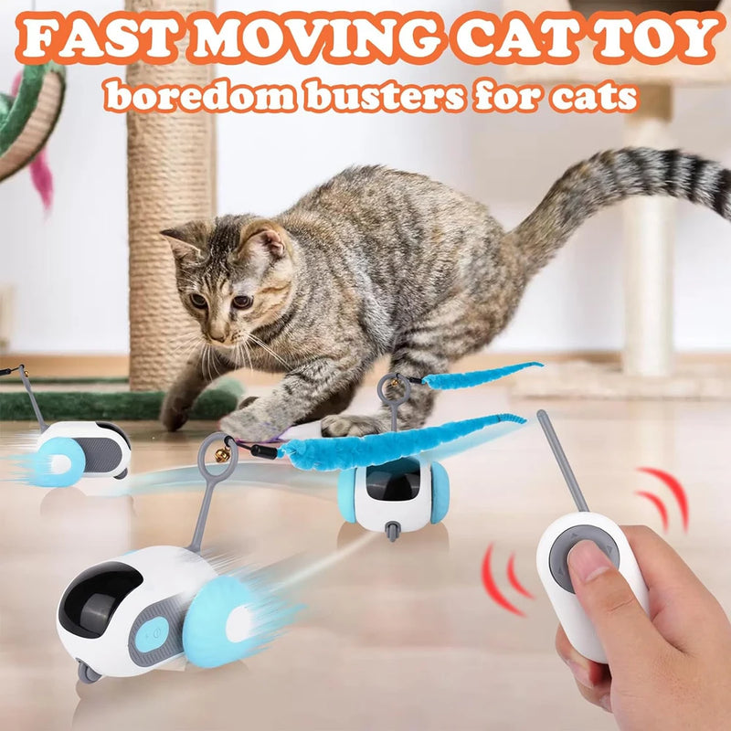 Smart Remote-Controlled Cat Toy Car