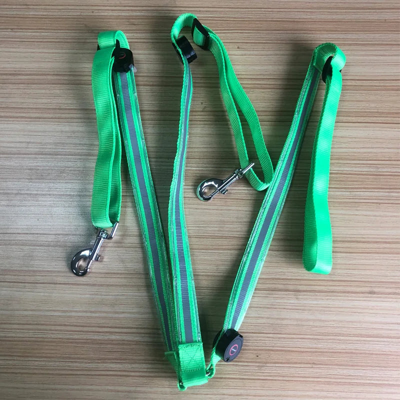Nylon-LED-Halftergeschirr mit USB-Ladung