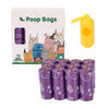 Extra Thick Leak-Proof Dog Poop Bags with Dispenser – Cute Heart Print