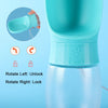 Botella de Agua Portátil para Mascotas con Bol Integrado
