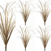 Four sprays of dried onion grass for garden decoration