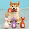 Latex Dog Toy Squeaky Elephant Cow Rubber Interactive Chew Toy