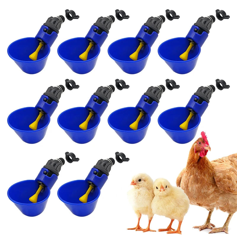 Automatic Poultry Waterer Cups (6-Pack)