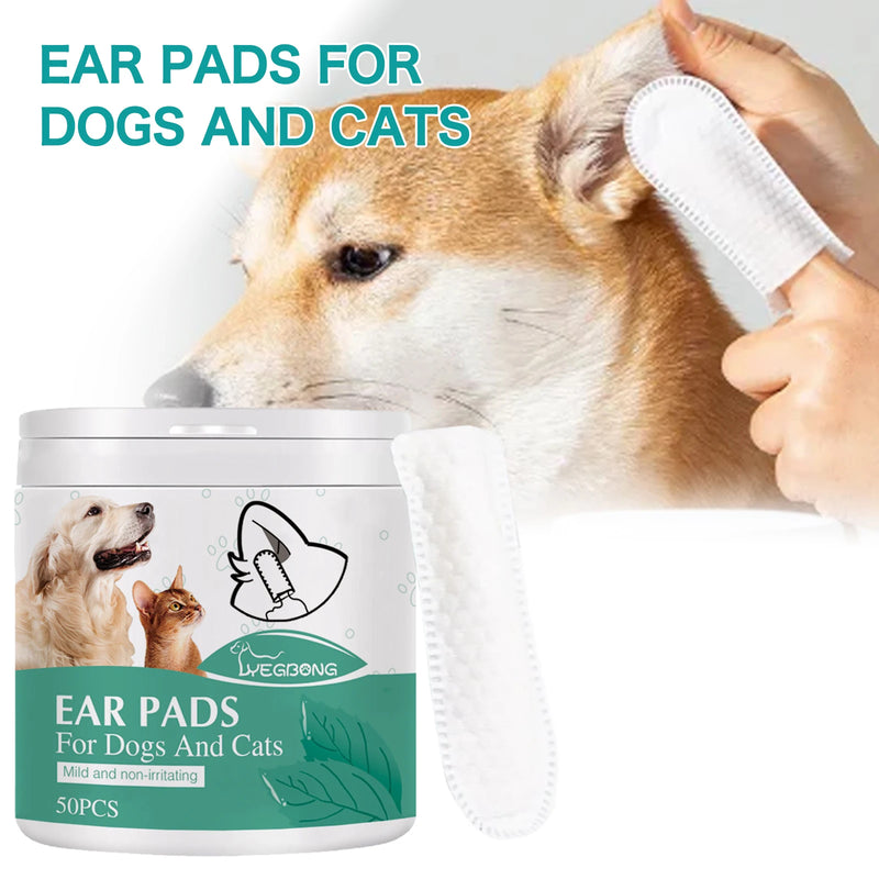 Lingettes Douces pour le Nettoyage des Yeux et des Oreilles de Votre Animal