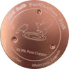Copper Bird Bath Cleaning Disc with Stable Triple-Point Support
