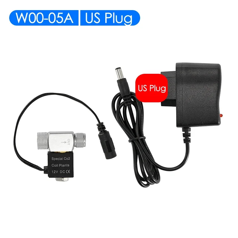 12V DC Magnetventil für Aquarium-CO₂-Systeme