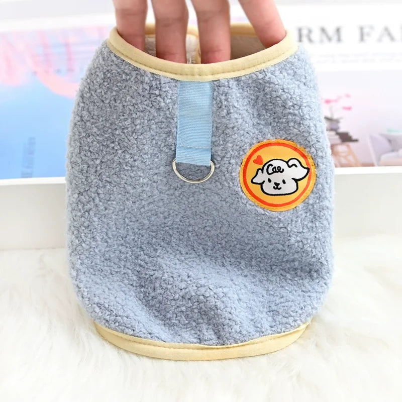 Chaqueta de Fleece Suave para Perros Pequeños