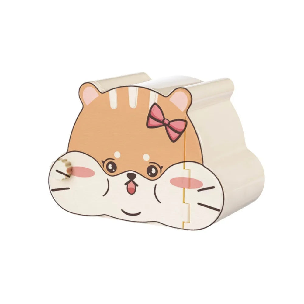 Cartoon Hamster Hideout House with Viewing Window