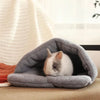 Lit-Tanière en Polaire Doux pour Petits Animaux