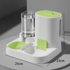 Two-in-One Automatic Pet Feeder and Water Dispenser with Large Capacity