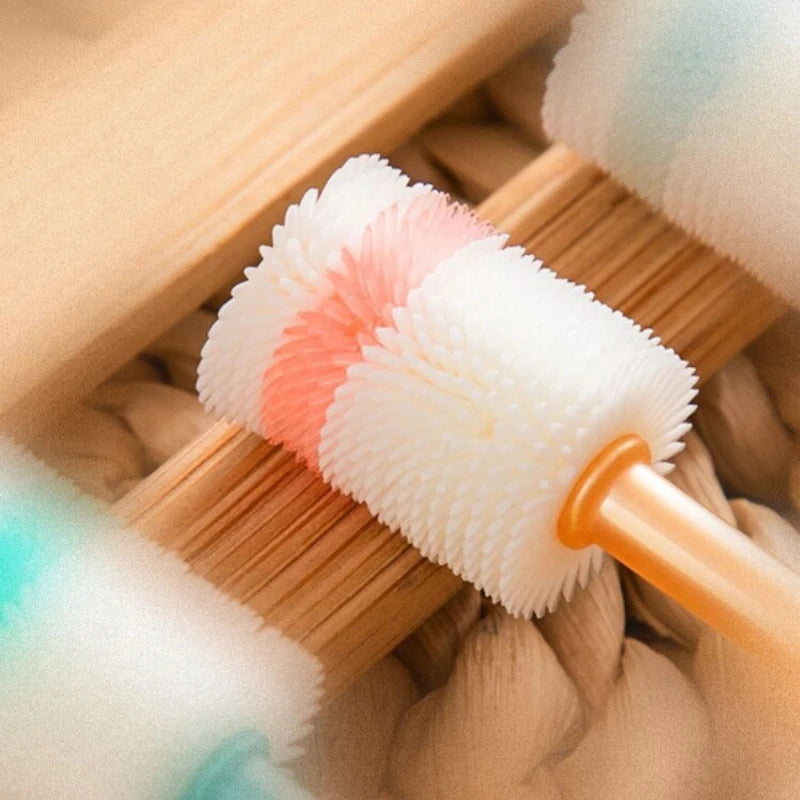 360° Soft Silicone Pet Toothbrush for Cats and Small Dogs