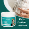 Pet Eye Wipes for Cats and Dogs – Tear Stain Remover Wipes