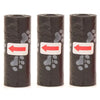 Disposable Dog Waste Bags with Bone-Shaped Dispenser and Leash Clip