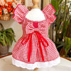 Floral Summer Princess Dress for Small Dogs and Cats