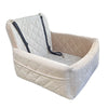 Washable Dog Car Seat with Removable Orthopedic Cushion