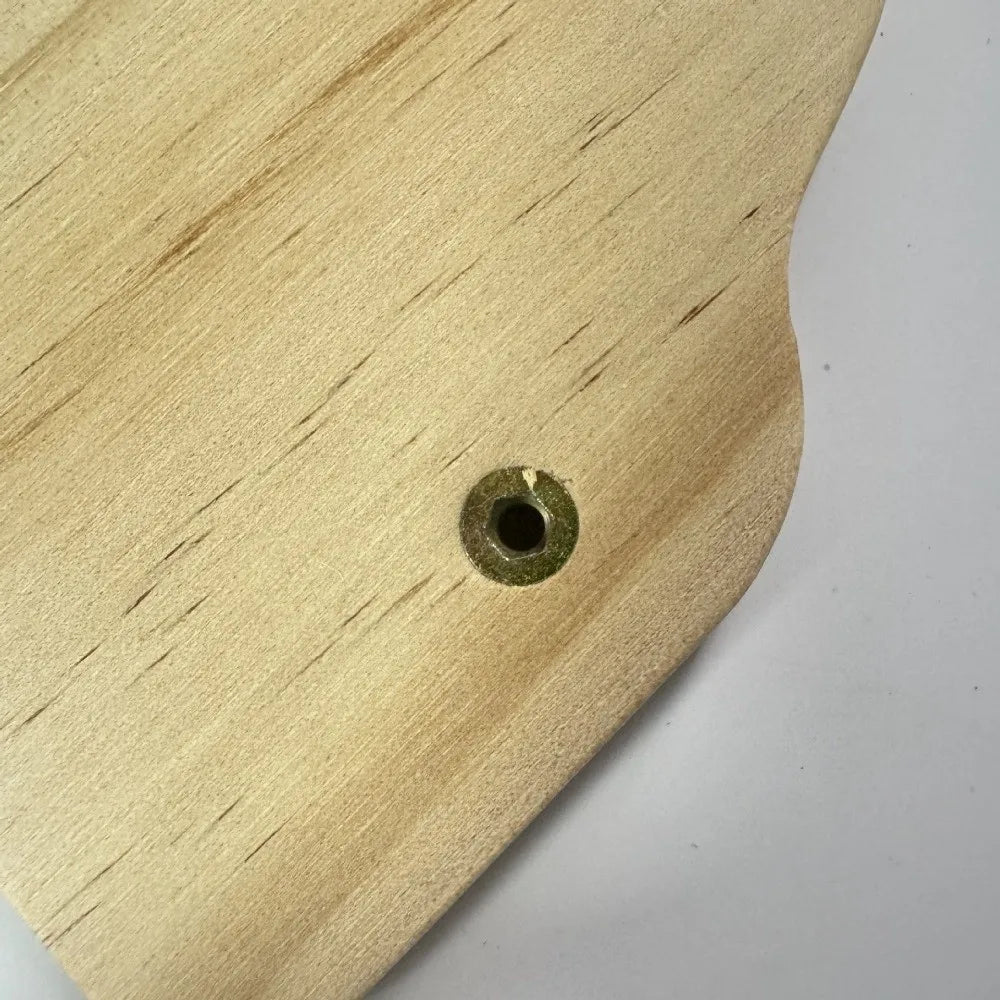 Wooden Hamster Play Platform with Two-Level Design