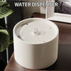 Dispensador de Agua Automático para Mascotas con Bol de Cerámica