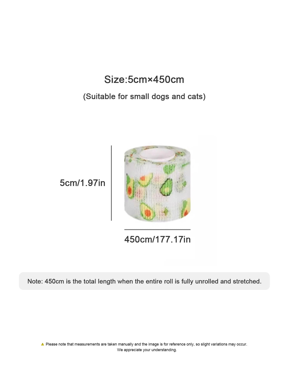 Self-Adhesive Pet Bandage Wrap for Paw Protection & Wound Care