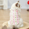 Lace Collar Dog Vest with D-Ring Summer Pet Shirt