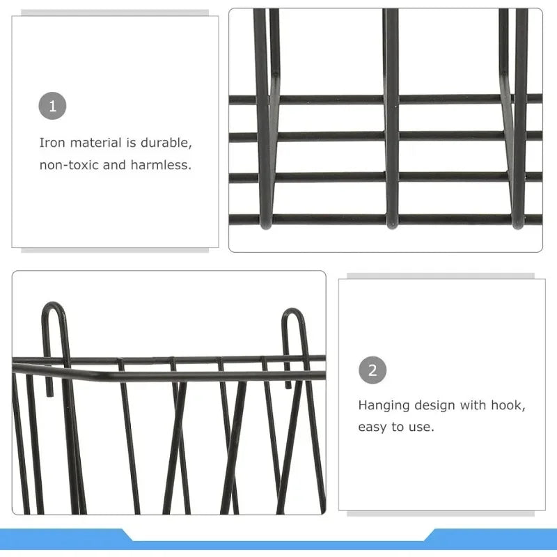 Heavy Duty Metal Hay Feeder for Rabbits and Small Pets