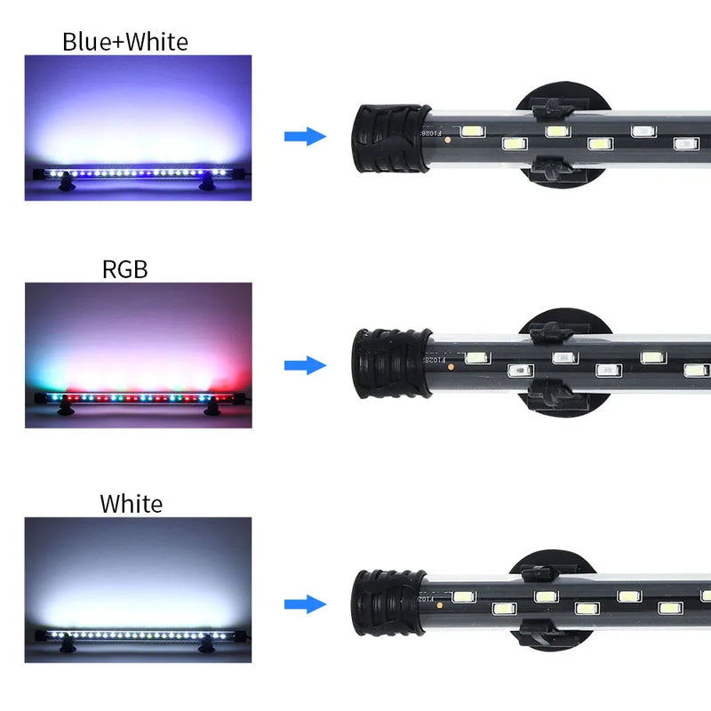 Lampe LED Clip Étanche pour Aquarium