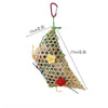 Interactive Parrot Foraging Toy with Shreddable Paper and Wood