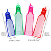 Foldable Pet Water Bottle with One-Click Dispenser