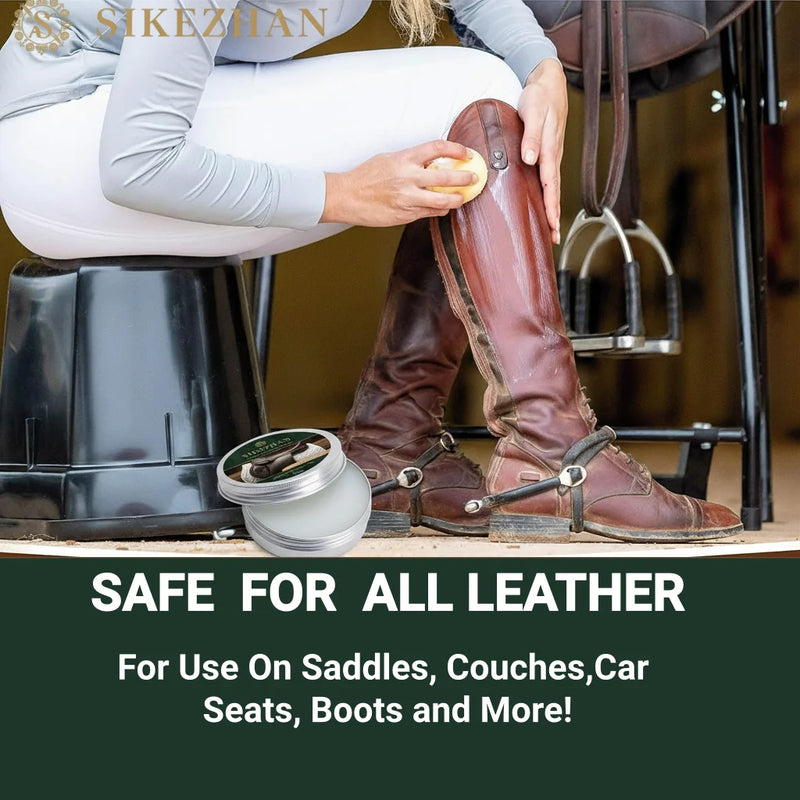 Crème pour selle en cuir - Nourrissante, conditionnante et protectrice