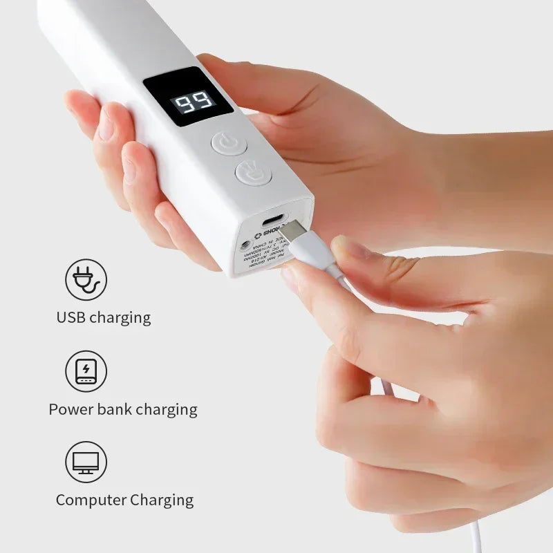 Quiet Rechargeable Pet Nail Grinder for Dogs and Cats
