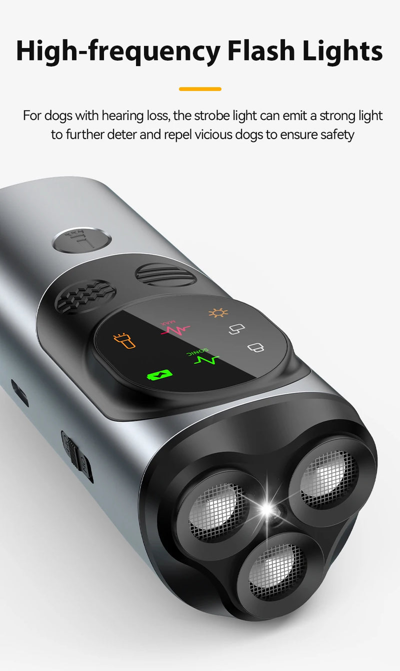 ROJECO Three-Head Ultrasonic Dog Training Device