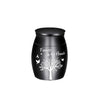 Aluminum Memorial Urn with Tree of Life Design for Ashes of Humans or Pets
