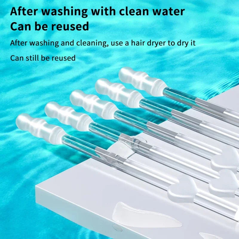 Reusable Earwax Removal Swabs with Adhesive Tips