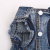 Denim Jeans Coat for Dogs and Cats - Spring Autumn
