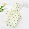 Cartoon Printed Waterproof Dog Raincoat
