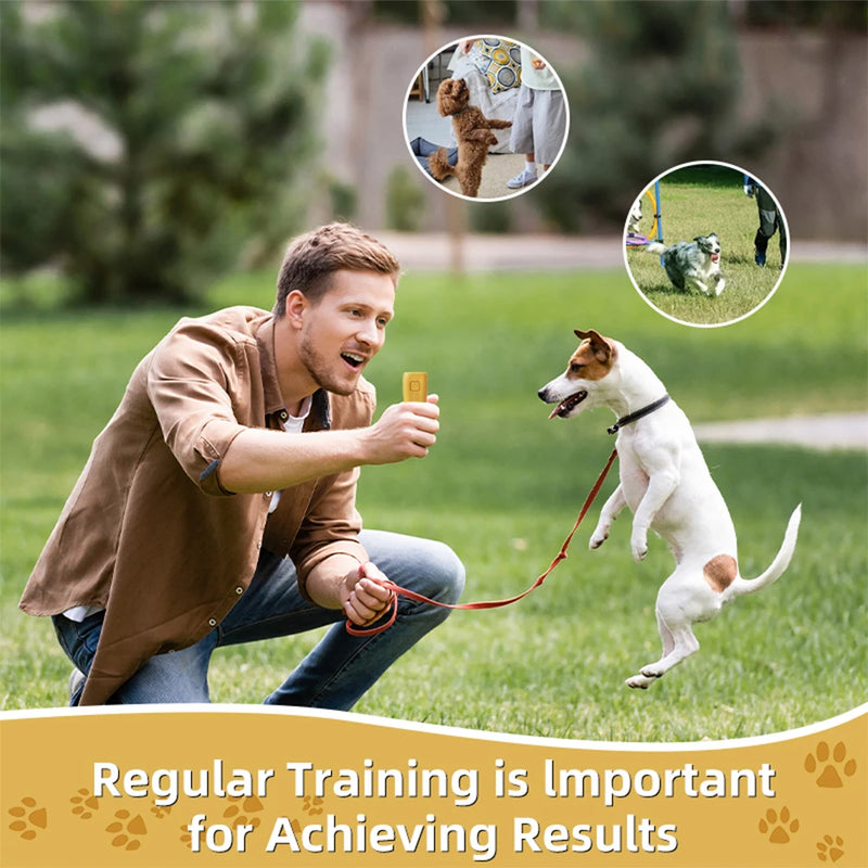 مانع نباح كاشف بالموجات فوق الصوتية للكلاب مع ضوء LED