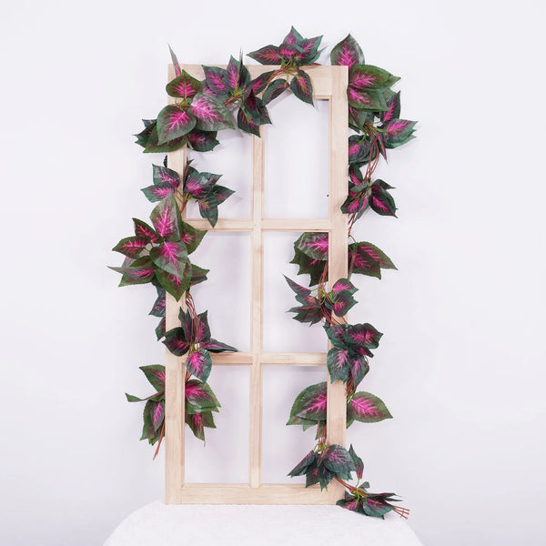 Artificial Ivy Vine Garland – 2.3m Hanging Silk Leaf Decor