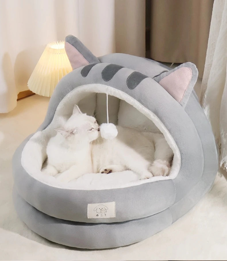 Niche Semi-Fermée pour Animaux avec Motif Panda