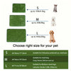 Washable Fake Grass Dog Potty Training Pad