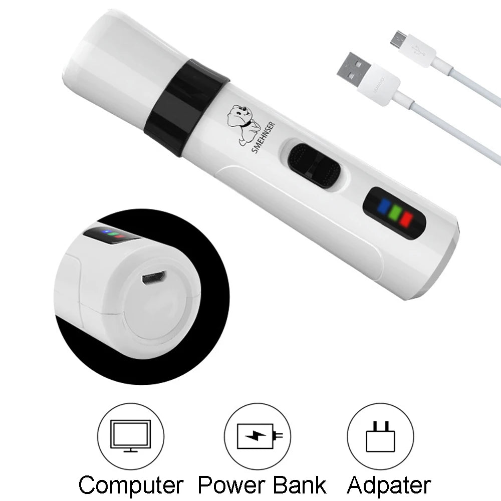 Electric Pet Nail Grinder for Dogs and Cats