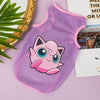 Breathable Mesh Pet Vest with Cute Cartoon Print